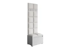 Grawis Sittebenk med 12-pk Veggdekorasjon 30x30 cm