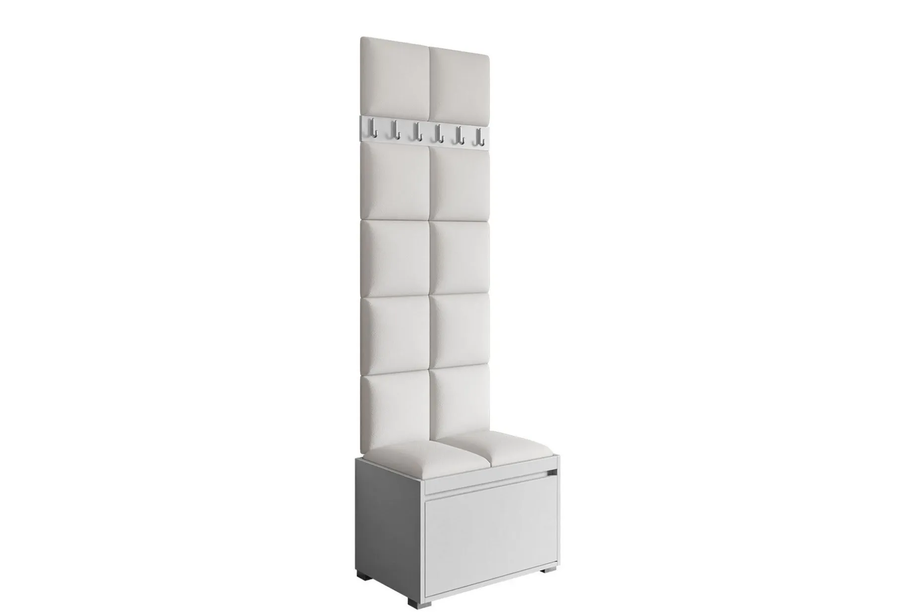 Grawis Sittebenk med 12-pk Veggdekorasjon 30x30 cm
