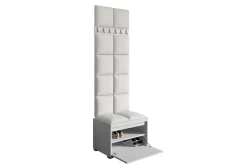 Grawis Sittebenk med 6-pk Veggdekorasjon 60x30 cm