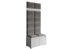 Grawis Sittebenk 2-seters med 12-pk Veggdekorasjon 40x30 cm