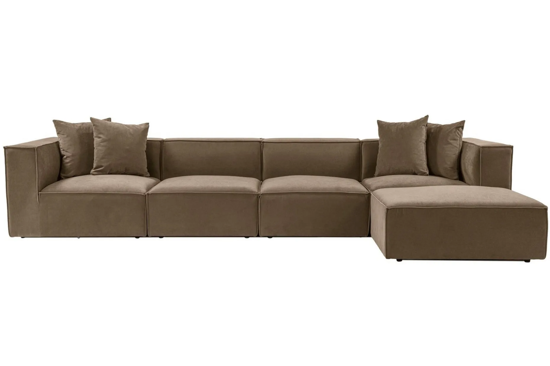Gregor Sofa med Sjeselong 4-seter