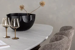 Grönvik Spisegruppe 180 cm Oval med 4 Modesto Stoler