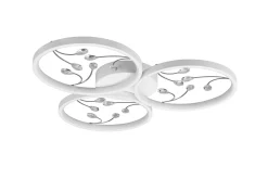 Groovy LED-Taklampe 3-os Matthvit/Krom