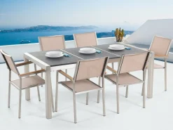 Grosseto Hagemøbel 1 Bord + 6 Stoler