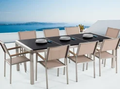 Grosseto Hagemøbel 1 Bord + 8 Stoler