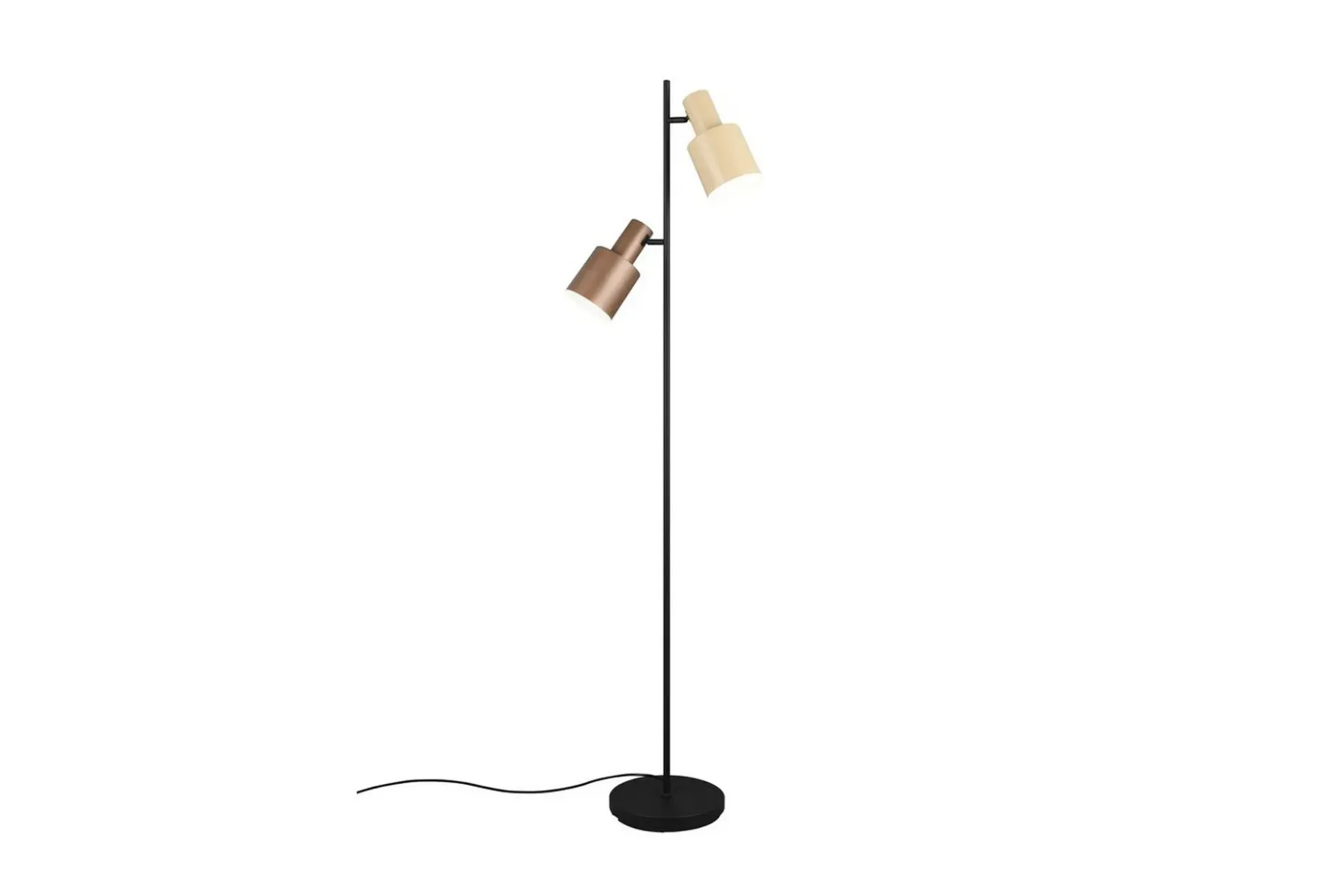 Gulvlampe TRIO Agudo Mangefarget