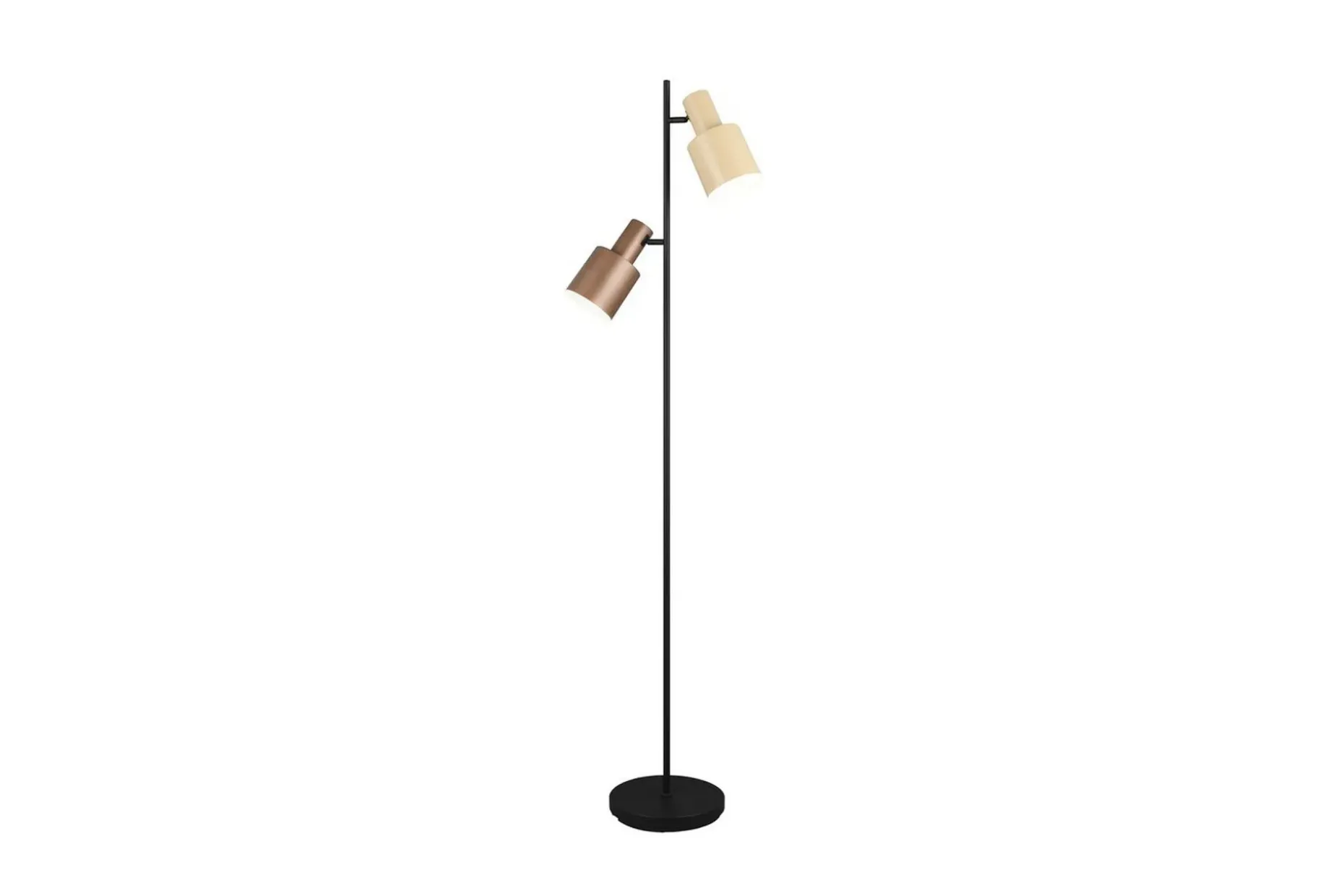 Gulvlampe TRIO Agudo Mangefarget