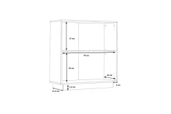 Haba Skjenk 34x83 cm