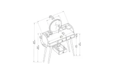 Habiba Sminkebord 93,6 cm