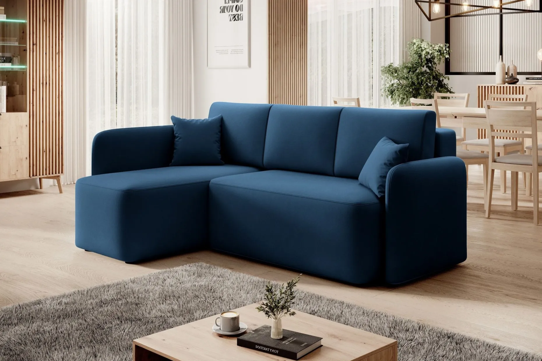 Hadson 3-seters Sofa med Sjeselong