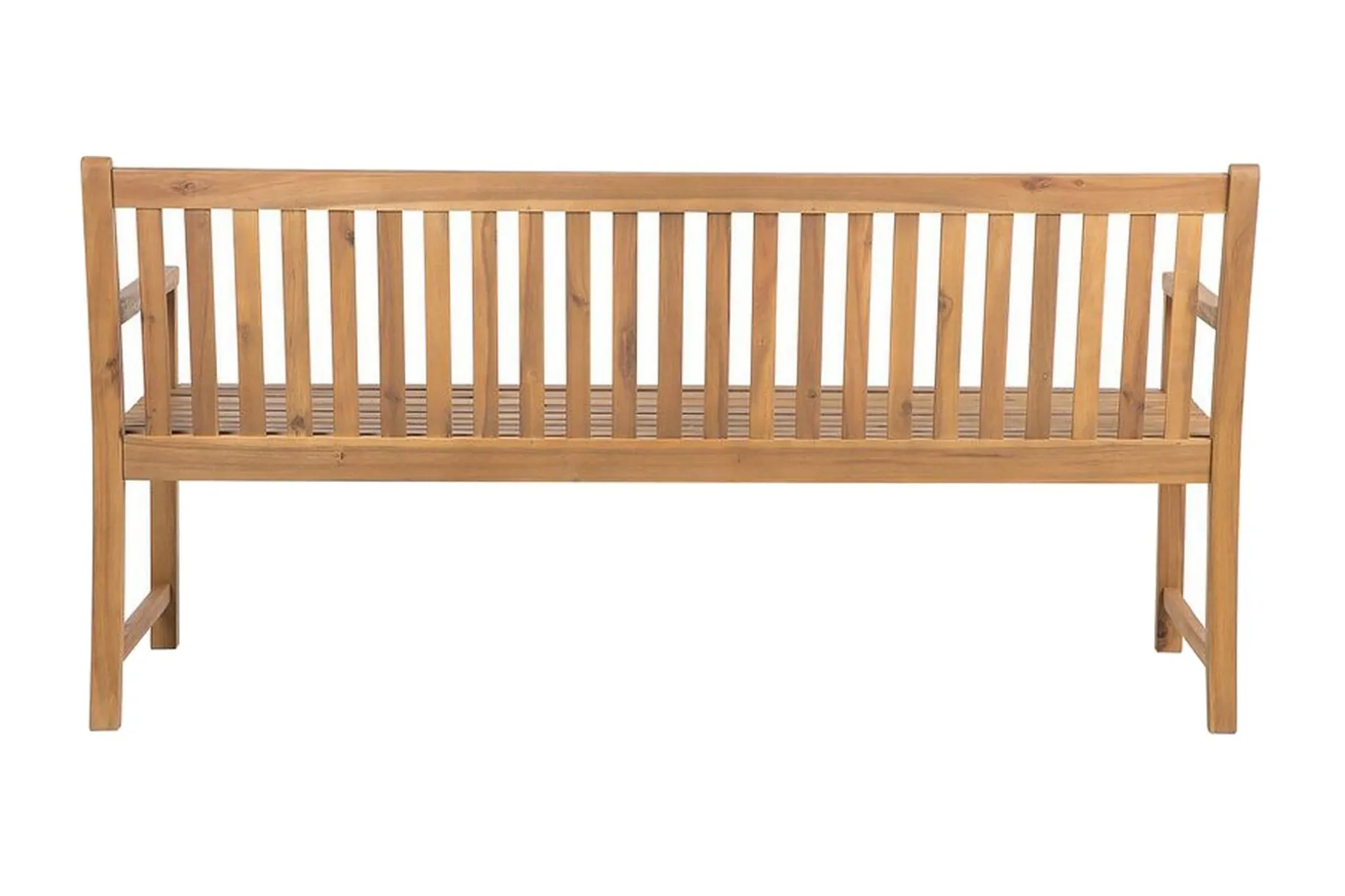 Hagebenk akasietre Lysebrun 180 cm VIVARA
