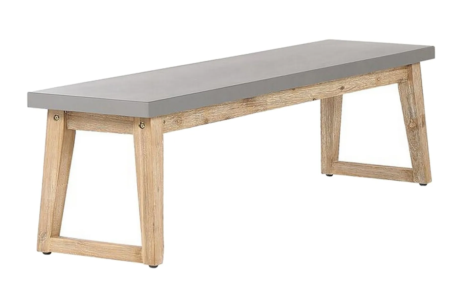 Hagebenk 160 cm grå ORIA