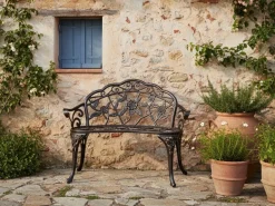 Hagebenk Piura 88 cm Aluminium