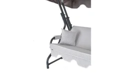 Hage dobbelsvingstol Laziuki (170 x 165 x 110 cm) Flerfarget