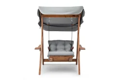 Hage enkeltsvingstol Limca Huske Grå