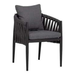 Hagemøbelsett HOME4YOU Bristol bord og 6 stoler