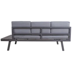 Hagemøbelsett HOME4YOU Delgado hjørnesofa og bord