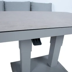 Hagemøbelsett HOME4YOU Rio 6 deler gråbeige