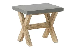Hagesett med bord og 4 krakker 90 x 90 cm OLBIA
