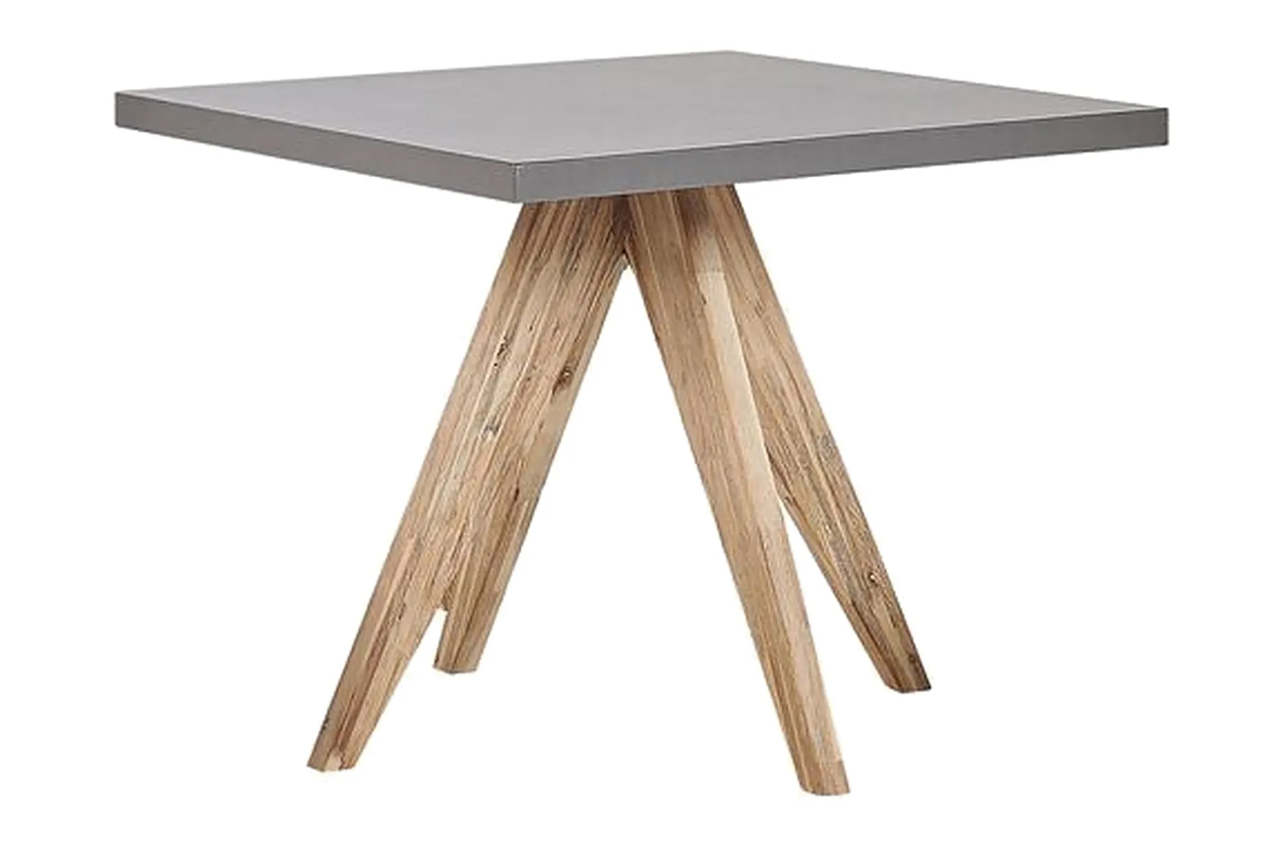 Hagesett med bord og 4 krakker 90 x 90 cm OLBIA