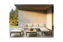 Hagesofagruppe med bord 3-seters Bracciano