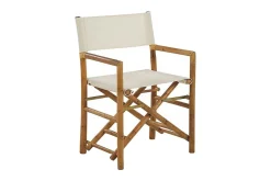 Hagestol 2 stk lyst tre / beige MOLISE