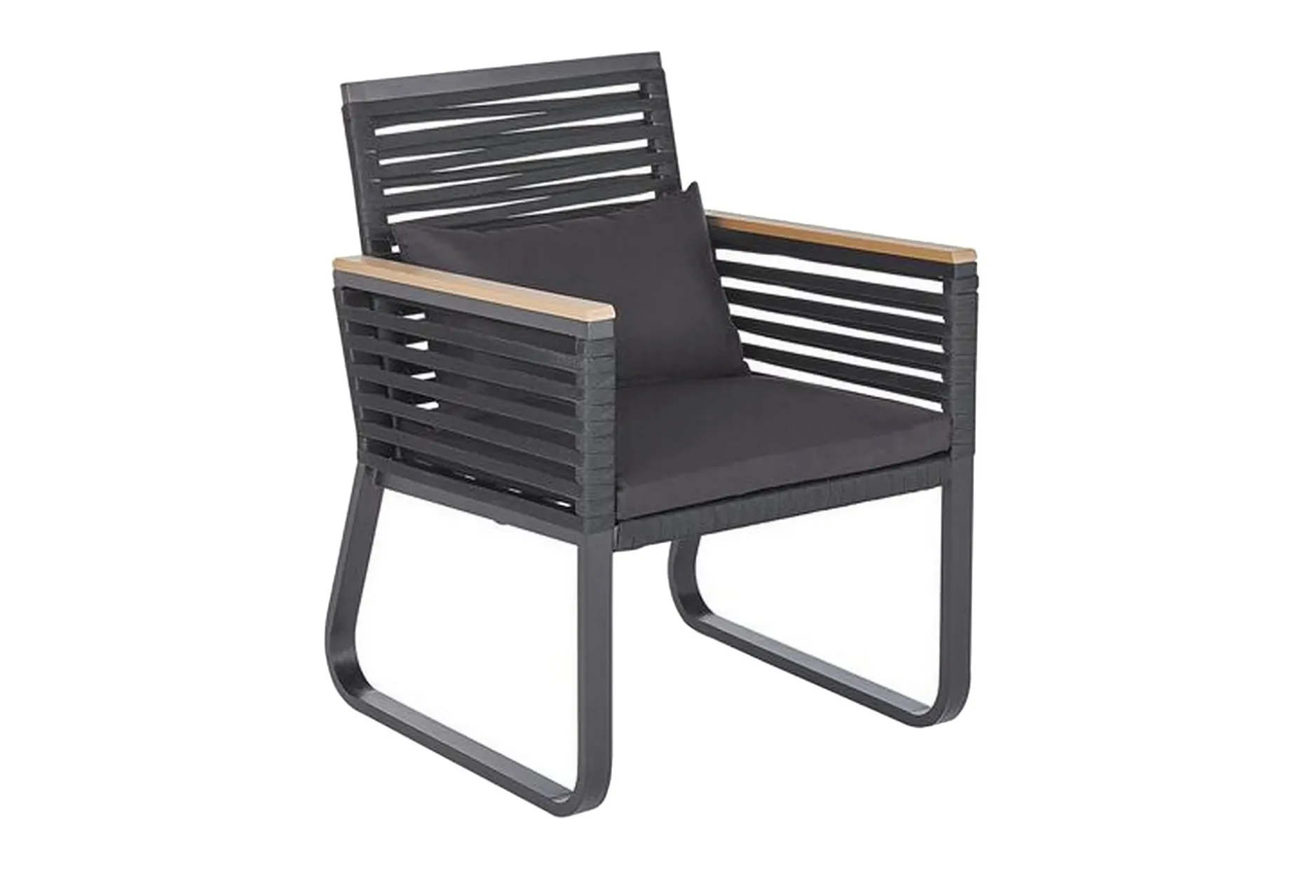 Hagestol 2 stk svart CANETTO
