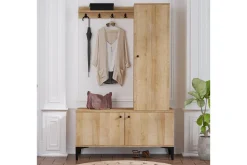 Hall Stand Eik|Svart