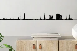 Hamburg Skyline Veggdekor