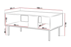 Hammarstrand Sofabord 100 cm