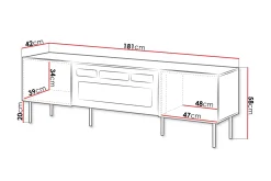 Hammarstrand TV-benk 181 cm