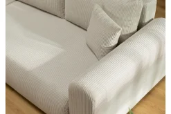 Handda Sovesofa med Sjeselong 3-seter i Chenille