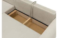 Handda Sovesofa med Sjeselong 3-seter i Chenille
