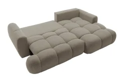 Handu Sovesofa med Sjeselong 3-seter i Bouclé