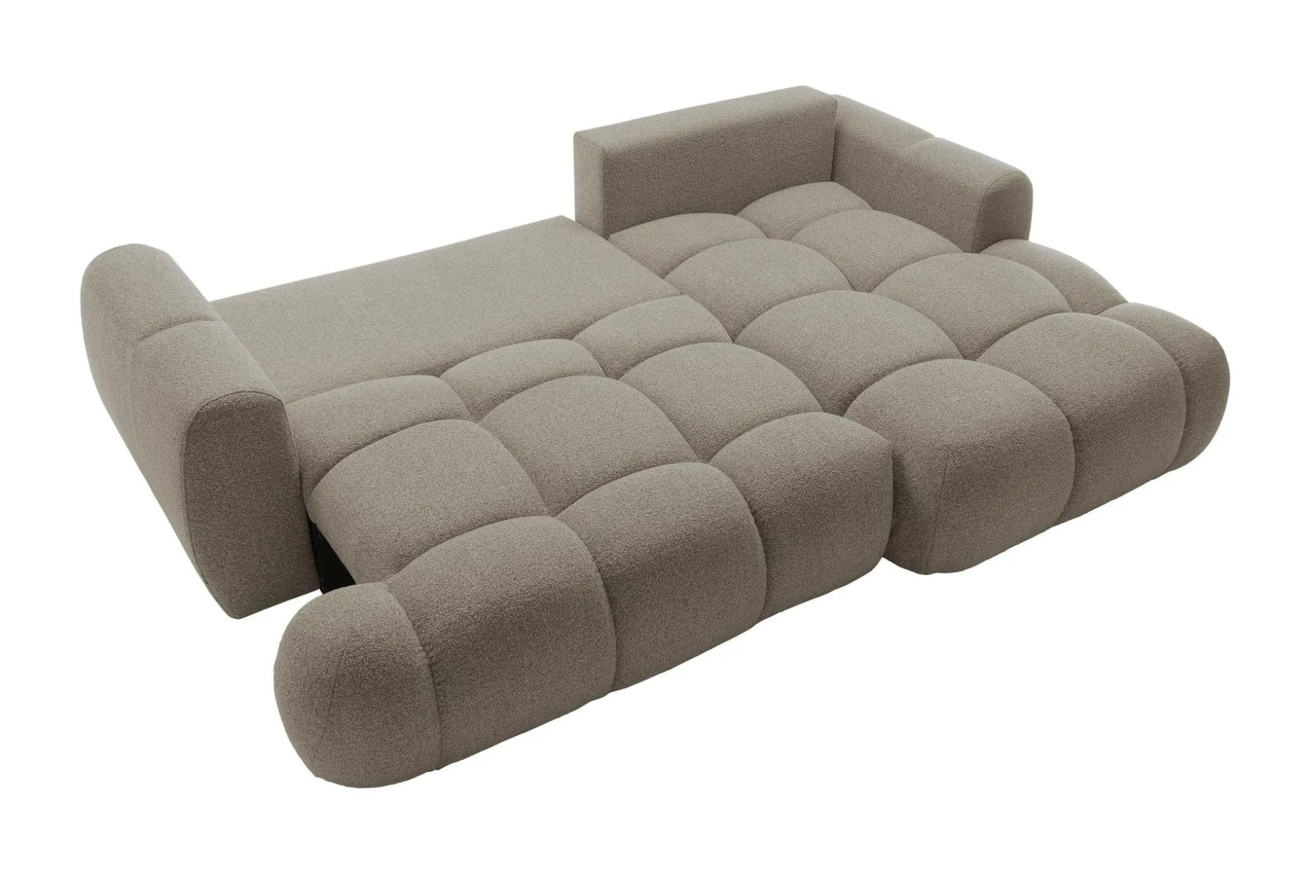 Handu Sovesofa med Sjeselong 3-seter i Bouclé