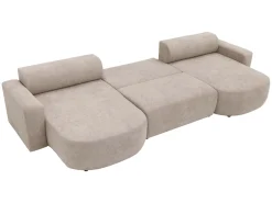 Hanish Sovesofa med dobbel sjeselong 5-seter
