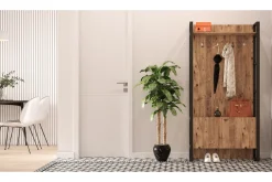 Hardyng Hallmöbelset 34x90 cm Dobbel Venstre