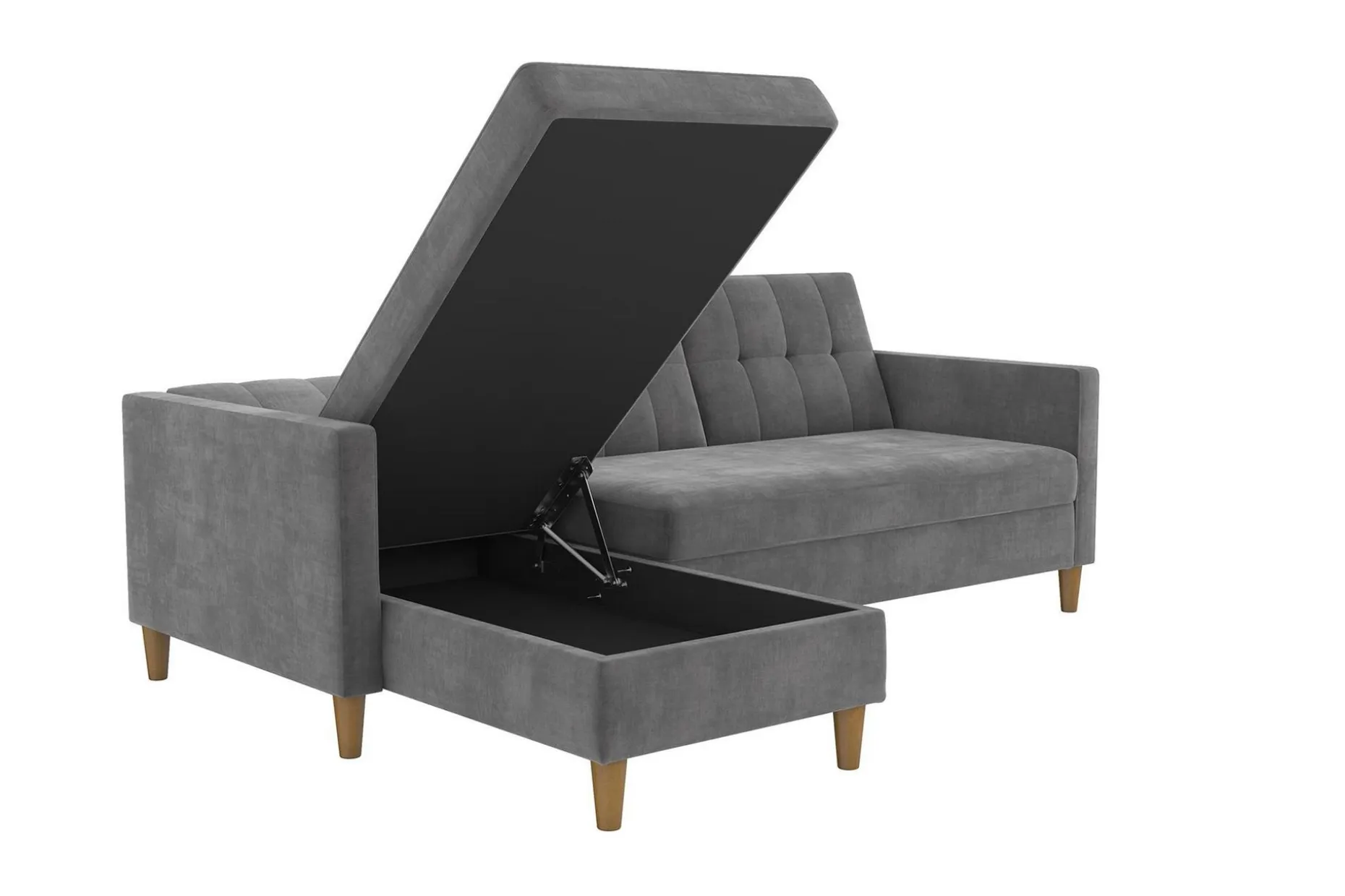 Hartford 3-sits Divansovesofa Grå
