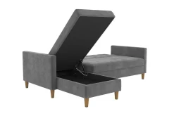 Hartford 3-sits Divansovesofa Grå
