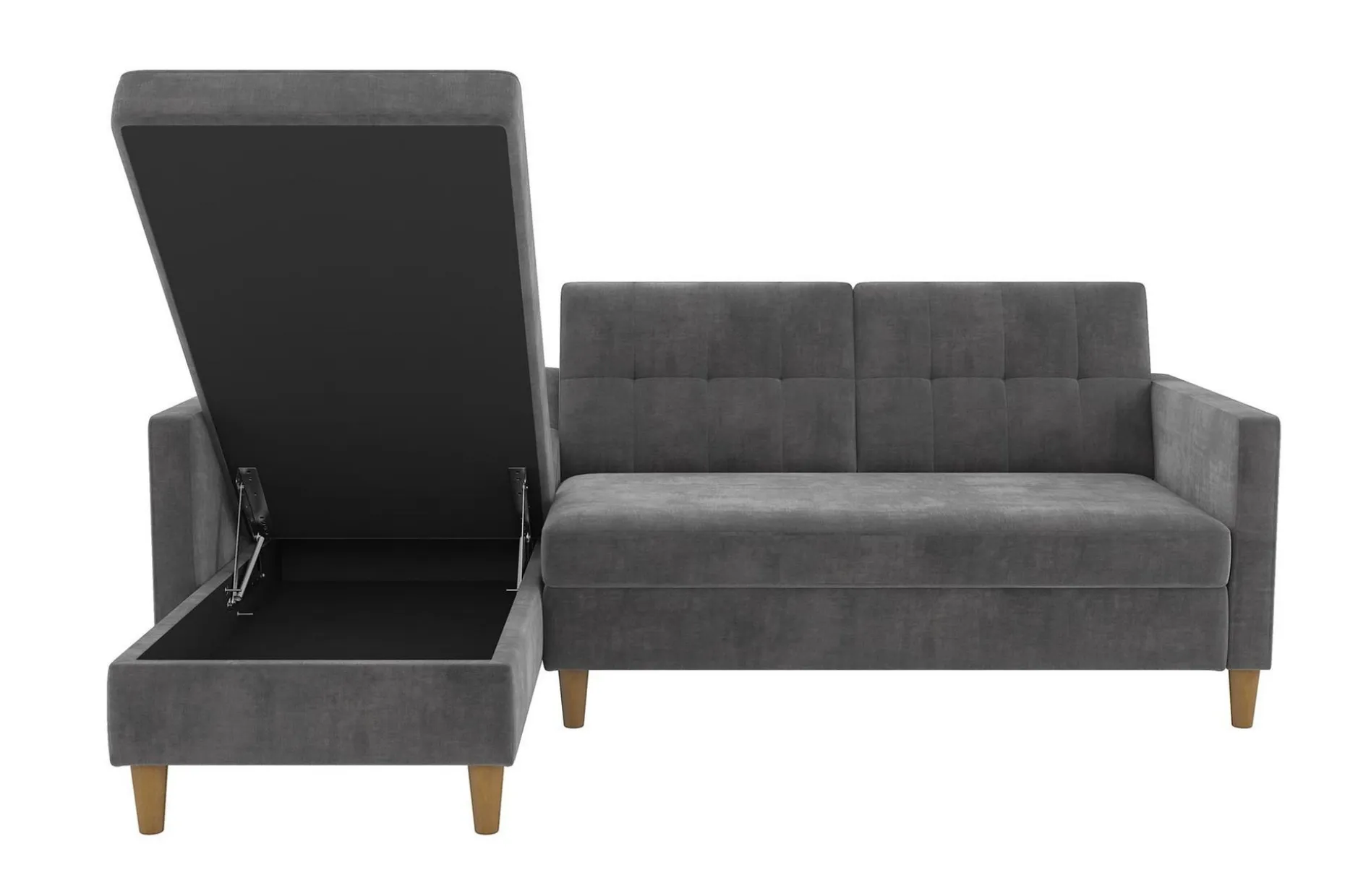 Hartford 3-sits Divansovesofa Grå