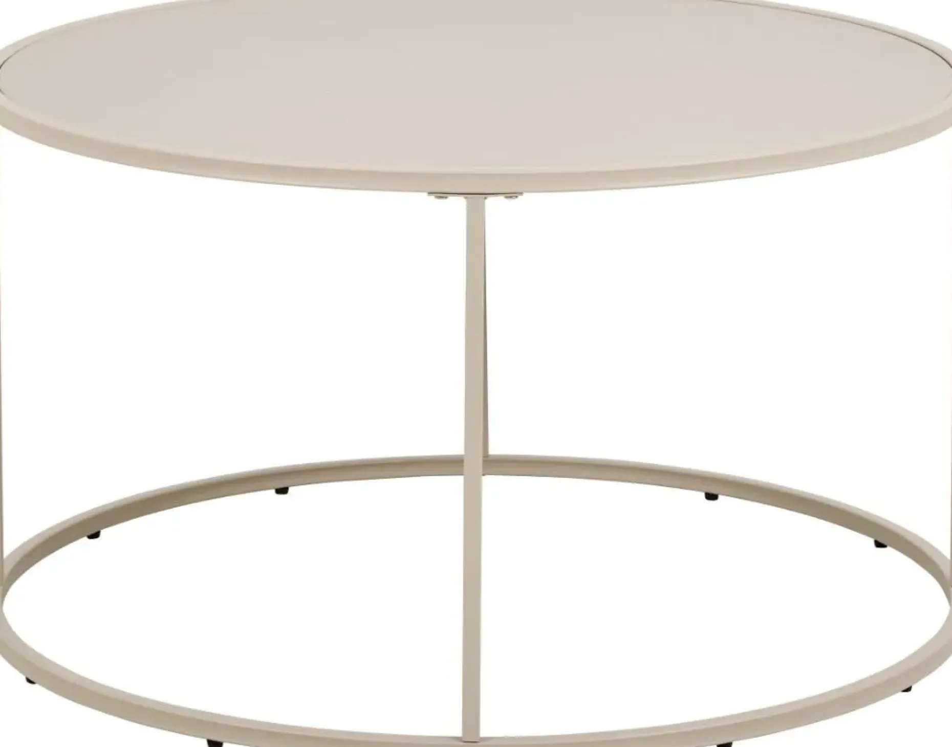 Hasslevik salongbord 80 cm rundt