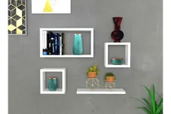 Havzan Vegghylle 44x15 cm 4 Hyller