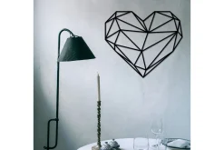 Heart Metal Decor Veggdekor