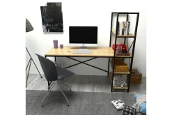 Hejde Skrivebord 160 cm med Oppbevaringshyller