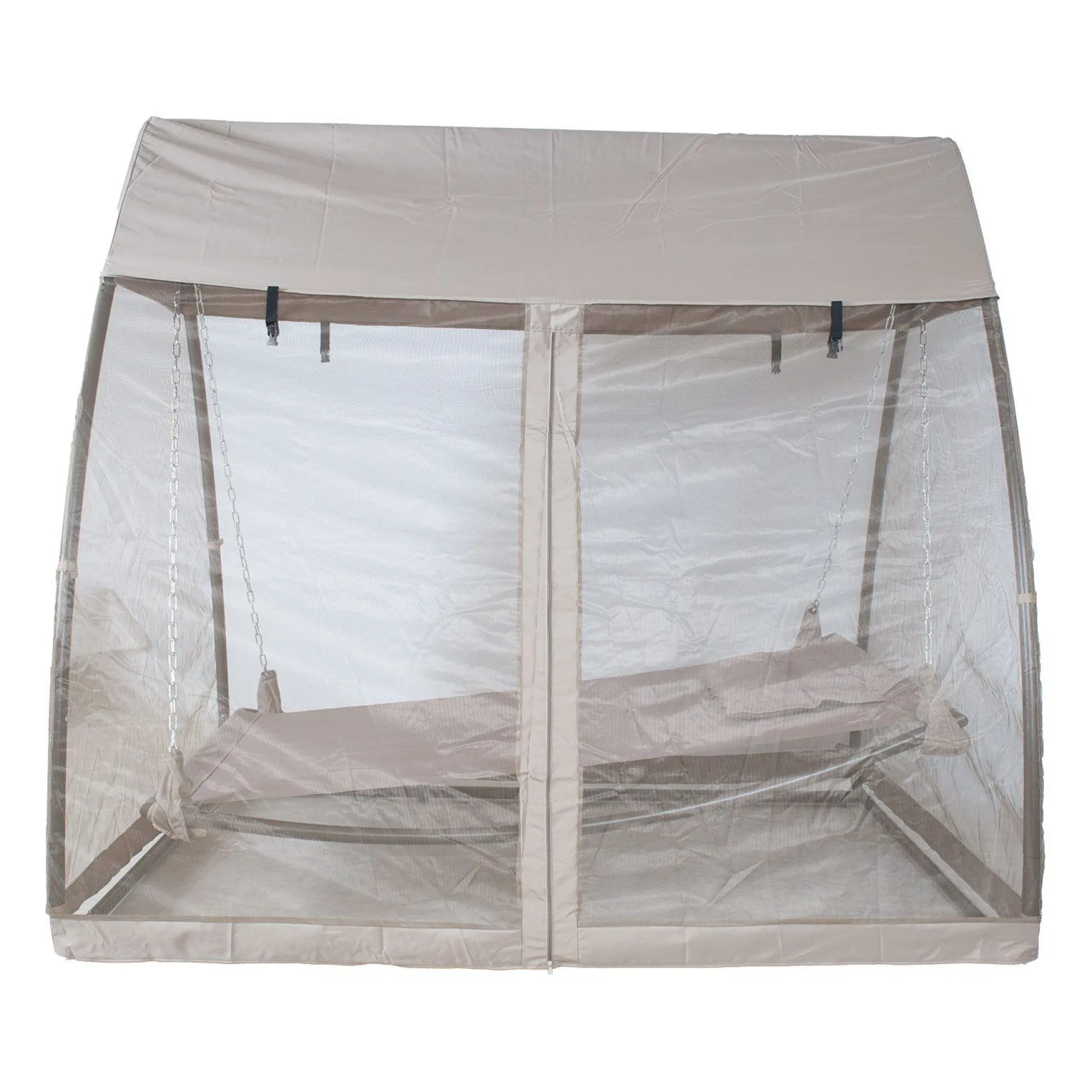 Hengekøye HOME4YOU Sunday med tak taupe