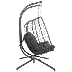Hengestol HOME4YOU Finse 2-seter 142x106x194 cm mørkegrå