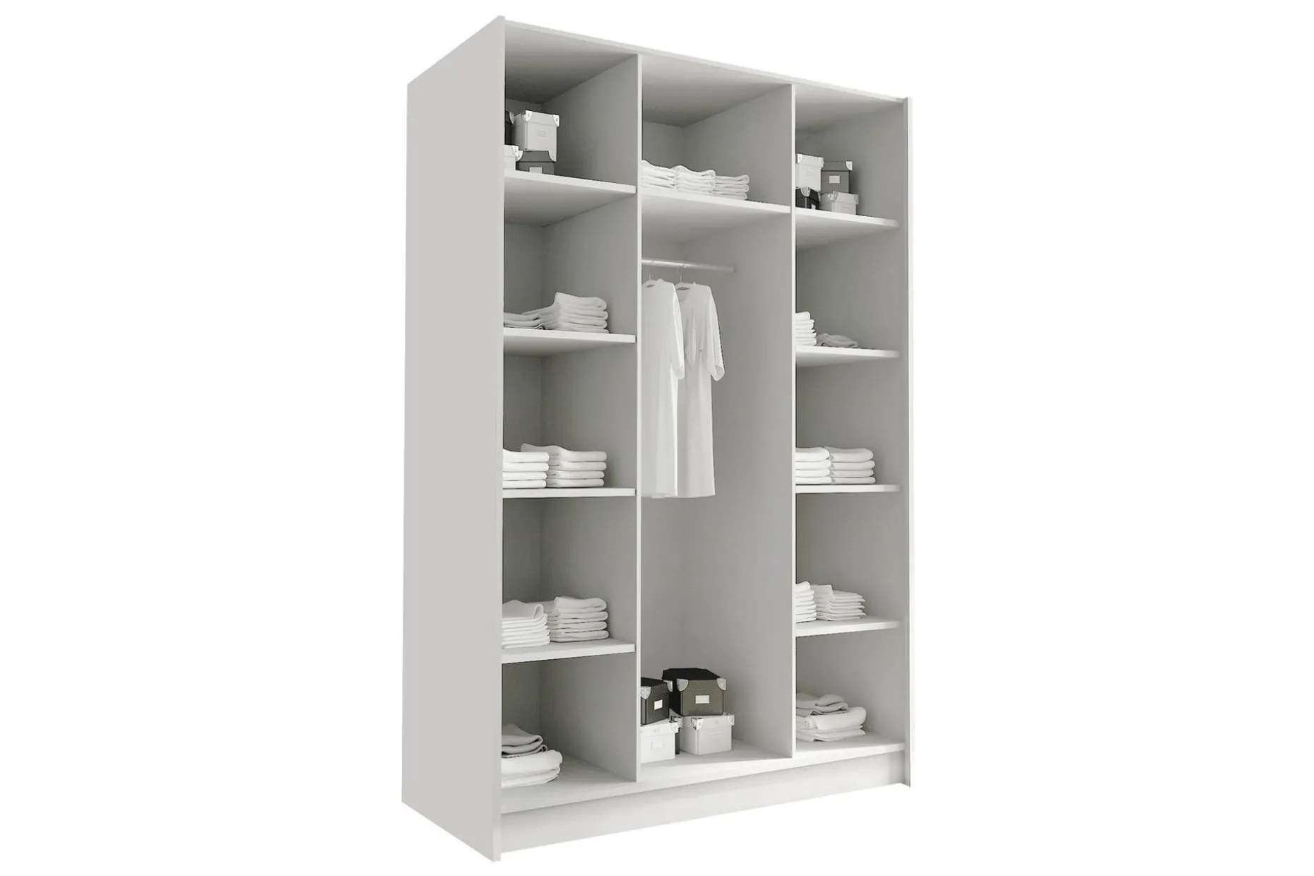 Herrljunga Garderobe med Speil 150 cm
