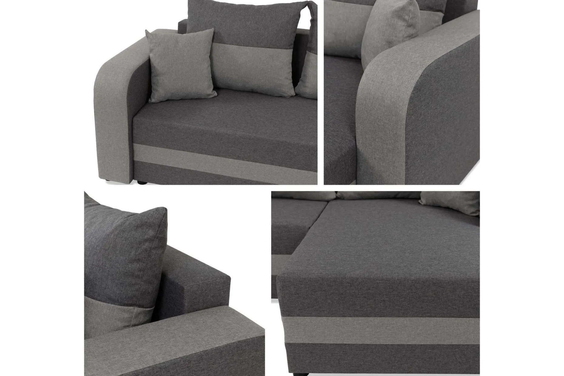 Hewlet Sofa med Divan 3-seter