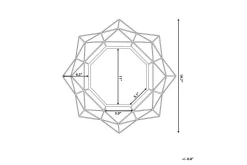 Hillion Speil 50 cm