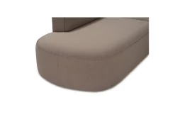 Hjørnesofa Abbas Lys Brun